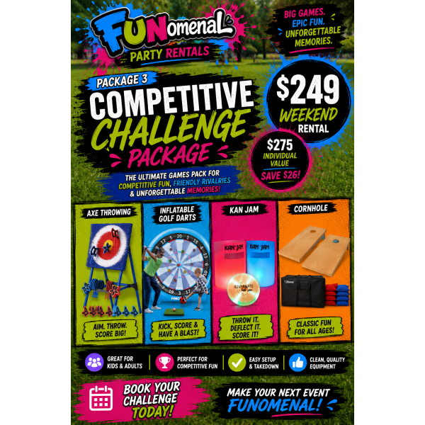 Package 3 – Competitive Challenge Package