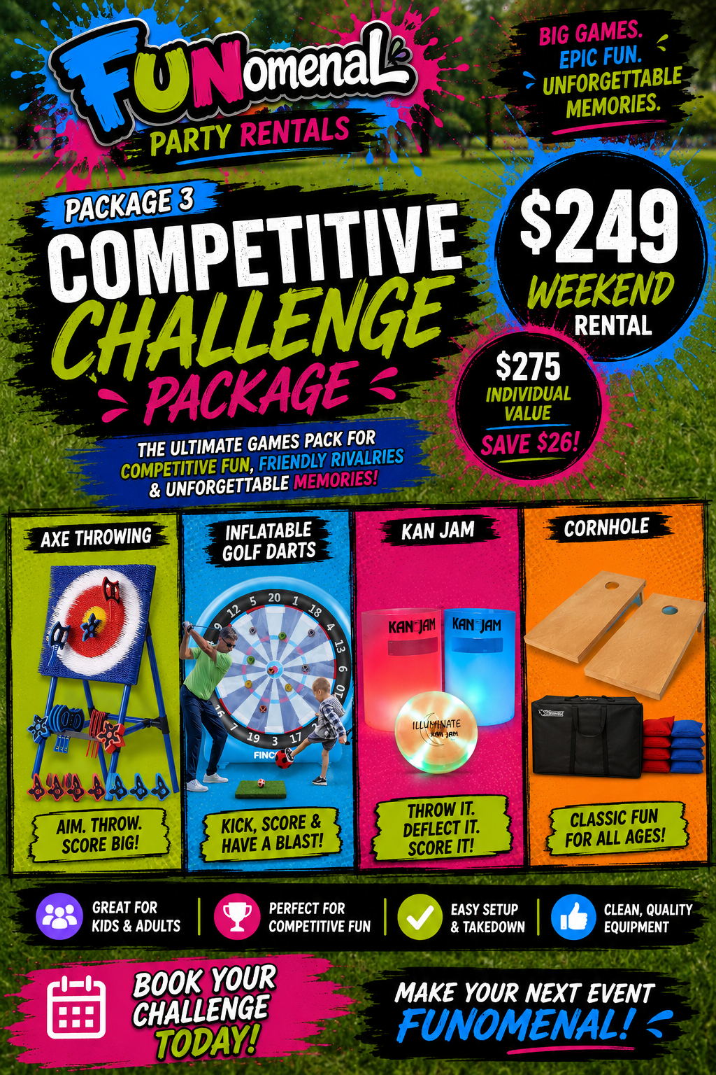 Package 3 – Competitive Challenge Package Package 3 – Competitive Challenge Package